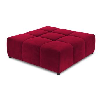 Czerwony moduł aksamitnej sofy Rome Velvet - Cosmopolitan Design