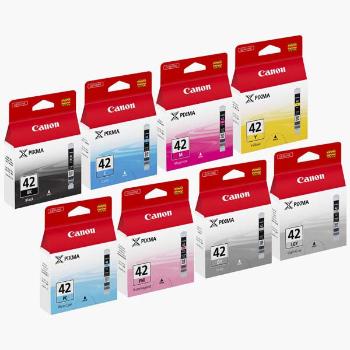 Canon originální ink CLI-42 8inks Multi Pack, CMYK, 6384B010, Canon 8-pack Pixma Pro-100