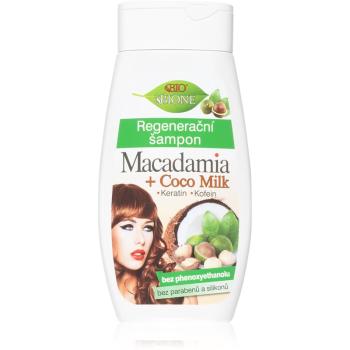 Bione Cosmetics Macadamia + Coco Milk szampon regenerujący 260 ml