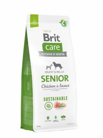 BRIT Care Dog Sustainable Senior Chicken &amp; Insect dla starszych psów z kurczakiem i insektami 12kg