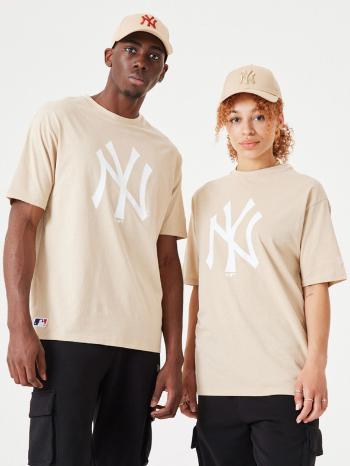New Era New York Yankees MLB League Essential Koszulka Beżowy