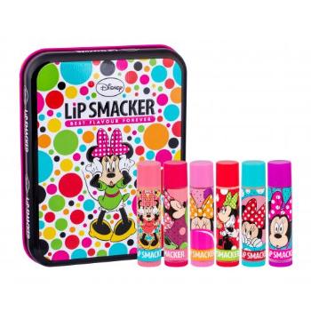 Lip Smacker Disney Minnie Mouse zestaw Balsam do ust 6 x 4 g + Pudełko dla dzieci
