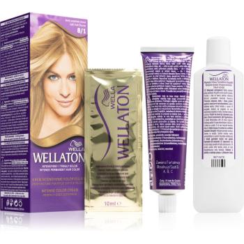Wella Wellaton Permanent Colour Crème farba do włosów odcień 8/1 Light Ash Blonde