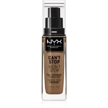 NYX Professional Makeup Can't Stop Won't Stop Full Coverage Foundation podkład mocno kryjący odcień 12.7 Neutral Tan 30 ml