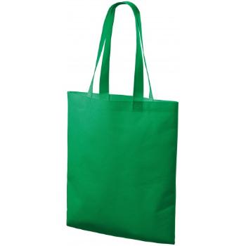 średniej wielkości torba na zakupy shopping, zielona trawa, uni
