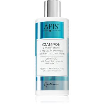 Apis Natural Cosmetics Optima szampon nawilżający z minerałami z Morza Martwego 300 ml