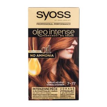 Syoss Oleo Intense Permanent Oil Color 50 ml farba do włosów dla kobiet 7-77 Red Ginger