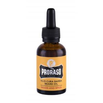 PRORASO Wood & Spice Beard Oil 30 ml olejek do zarostu dla mężczyzn