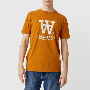 Koszulka męska Wood Wood Ace T-shirt 10025705-2222 CAMEL
