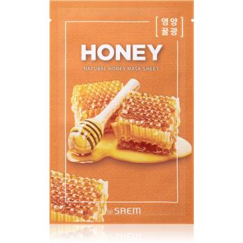 The Saem Natural Mask Sheet Honey maseczka płócienna o działaniu silnie nawilżajacym i odżywczym 21 ml