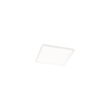 Biała kwadratowa lampa sufitowa LED Trio Camillus, 30x30 cm