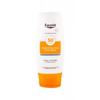 Eucerin Sun Protection Photoaging Control Sun Lotion SPF50+ 150 ml preparat do opalania ciała dla kobiet Uszkodzone pudełko