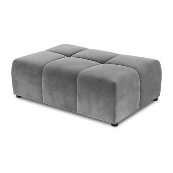 Szara aksamitna sofa moduł Rome Velvet - Cosmopolitan Design