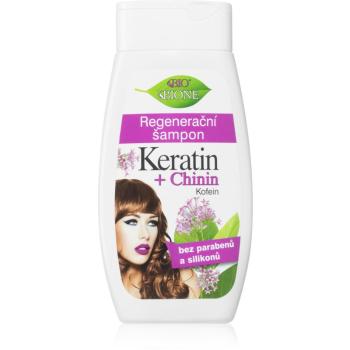 Bione Cosmetics Keratin + Chinin szampon regenerujący 260 ml