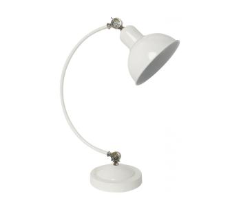 Lampa stołowa OLD 1xE27/40W/230V biała