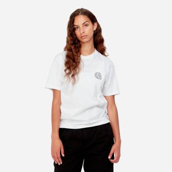 Koszulka damska Carhartt WIP W' S/S Verse C T-Shirt I030660 WHITE/BLACK