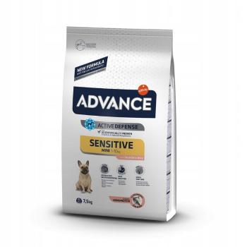 ADVANCE Mini Sensitive 7,5kg dla psów ras małych z wrażliwością pokarmową