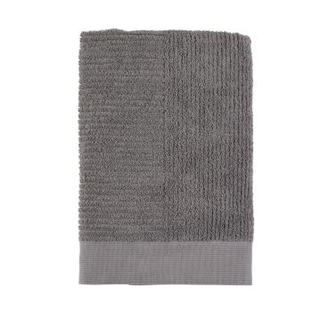Szary bawełniany ręcznik kąpielowy 140x70 cm Classic − Zone