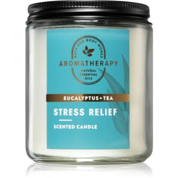 Bath & Body Works Aromatherapy Eucalyptus & Tea świeczka zapachowa 198 g