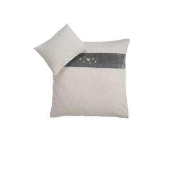 Be Be 's Collection Bed Linen Star Grey 80x80 cm