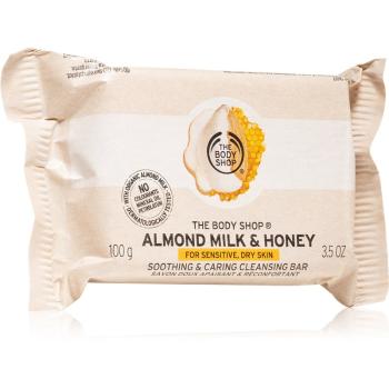 The Body Shop Milk&Honey kremowe mydło dla skóry suchej i wrażliwej 100 g