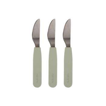 Filibabba Nóż silikonowy 3-Pack - zielony