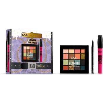 NYX Professional Makeup Limited Edition Xmass 2022 Eye Pass Set świąteczny zestaw prezentowy nadający idealny wygląd