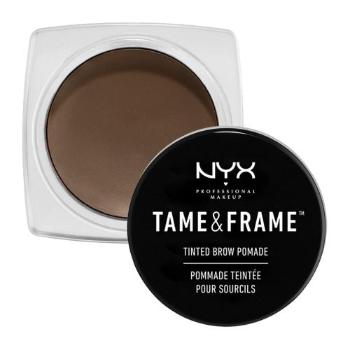 NYX Professional Makeup Tame & Frame Tinted Brow Pomade 5 g żel i pomada do brwi dla kobiet 03 Brunette