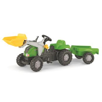 ROLLY TOYS Traktor z ładowaczem i przyczepą