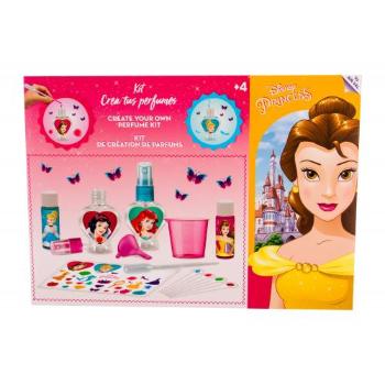 Disney Princess Princess zestaw Zestaw do tworzenia perfum - Edt 2 x 10 ml + Buteleczka 2 szt + Naklejki + Pipeta + Miarka + Lejek + Papierki testowe