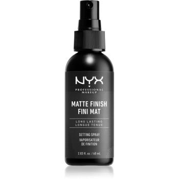 NYX Professional Makeup Makeup Setting Spray Matte spray utrwalający 01 Matte Finish / Long Lasting 60 ml