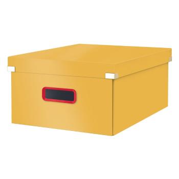 Żółte pudełko do przechowywania Click&Store – Leitz
