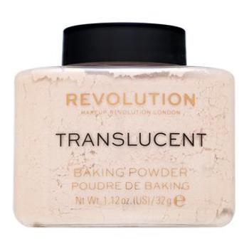 Makeup Revolution Baking Powder Translucent puder z ujednolicającą i rozjaśniającą skórę formułą 32 g
