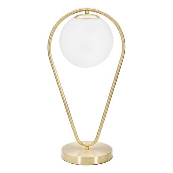 Lampa stołowa w kolorze złota Mauro Ferretti Glamy Drop