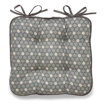 Szara bawełniana poduszka na krzesło Cooksmart ® Purity