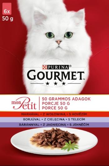 GOURMET Mon Petit Mix mięsny dla kota 48 x 50 g