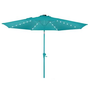 Blumfeldt Calais, parasol ogrodowy, LED, aluminium, poszycie z poliestru, UPF 54