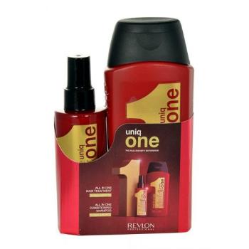 Revlon Professional Uniq One zestaw 150 ml Uniq One + 300ml Uniq One Conditioning Shampoo dla kobiet