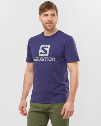 Salomon Outlife Logo Koszulka Niebieski