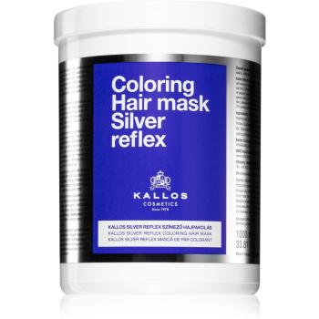 Kallos Silver Reflex maska do włosów neutralizująca żółtawe odcienie 1000 ml