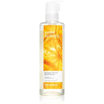 Avon Senses Orange Twist odświeżające mydło w płynie do rąk 250 ml