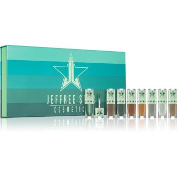 Jeffree Star Cosmetics Velour Liquid Lipstick zestaw pomadek w płynie Green (8 szt.) odcień