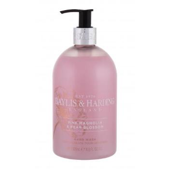 Baylis & Harding Pink Magnolia & Pear Blossom 500 ml mydło w płynie dla kobiet Uszkodzone opakowanie