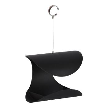 Czarny wiszący karmnik Esschert Design Sleek