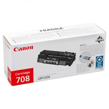 Canon originální toner CRG708, black, 2500str., 0266B002, Canon LBP-3300, O