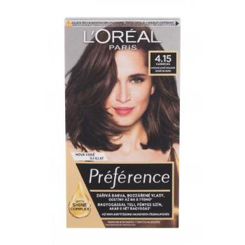 L'Oréal Paris Préférence 60 ml farba do włosów dla kobiet Uszkodzone pudełko 4,15-M1 Caracas