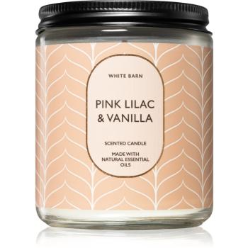 Bath & Body Works Pink Lilac & Vanilla świeczka zapachowa z olejkami eterycznymi 198 g