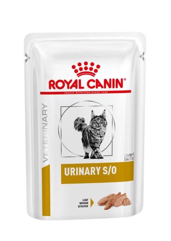 Royal Canin Veterinary Health Nutrition Cat URINARY S/O saszetka in Loaf - 85g
