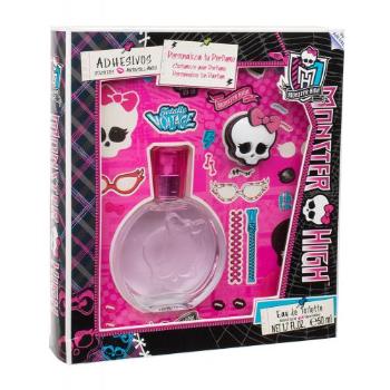 Monster High Monster High zestaw Edt 50 ml + Naklejki dla dzieci