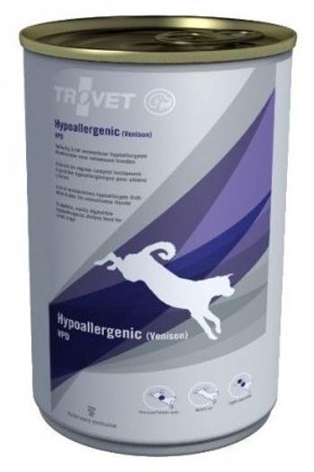 Trovet  dog (dieta)  Hypoallergenic (Venison) VPD  konz. - 400g